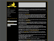 Tablet Screenshot of hobgoblinrecords.com